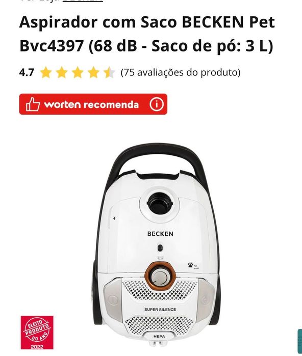 Aspirador becken pets