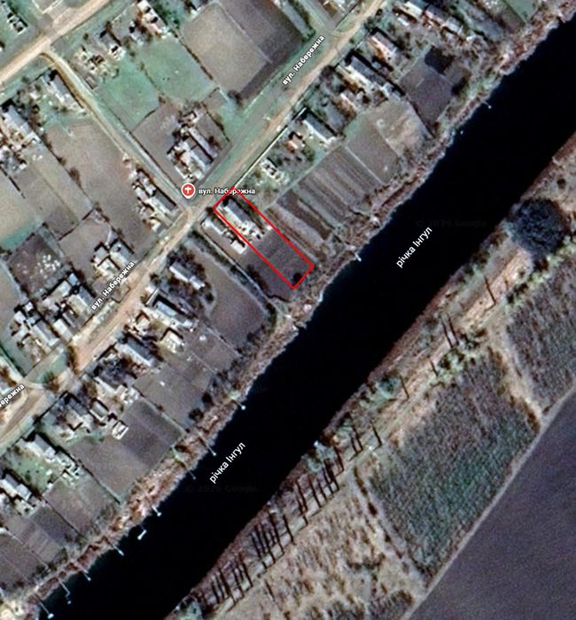 Дім (107 м.кв.)в с.Привільне біля річки Інглул.