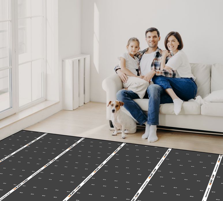 Folia grzewcza mata na podczerwień , pod panele