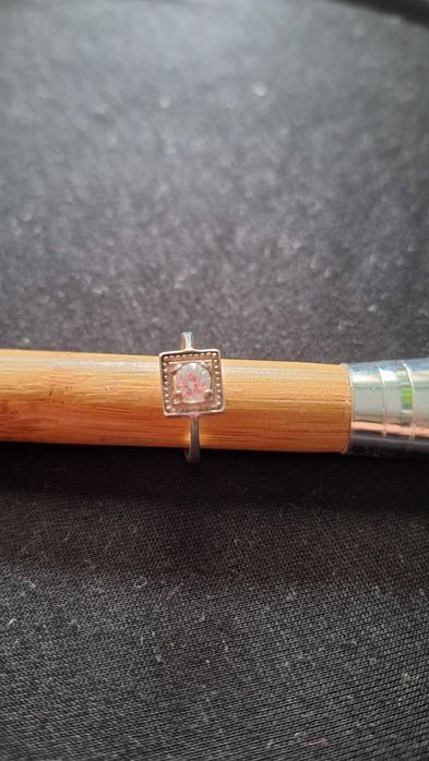 pierścionek srebrny roz19