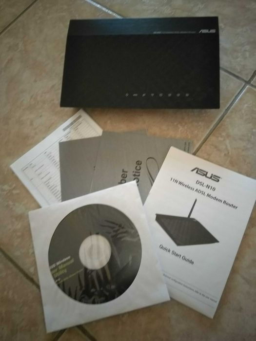Router Modem ADSL Wireless-N ASUS