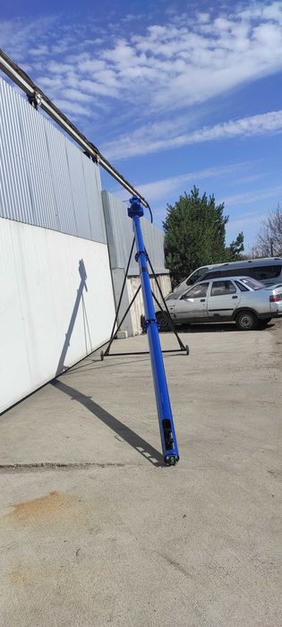 Транспортер зерна. Зернопогрузчик. Навантажувач шнековий, протруйник