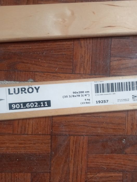 Estrado de ripas IKEA 90×200