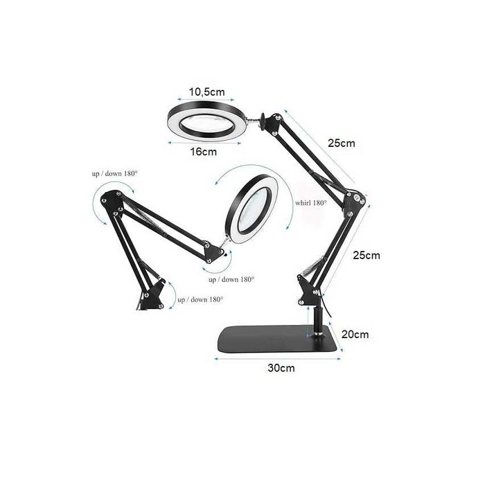 Luz Ring Light Novas com Lupa