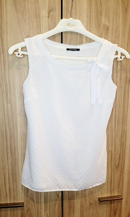 Elegancka buzka damska biała wizytowa Orsay Rozm. XS