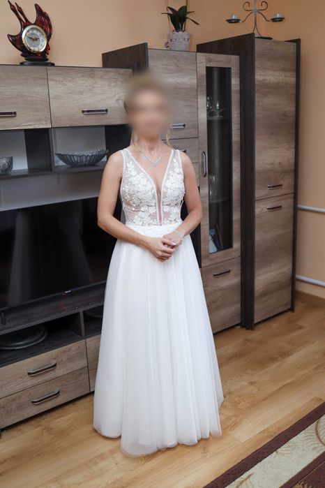 Suknia ślubna - pięknie się mieni