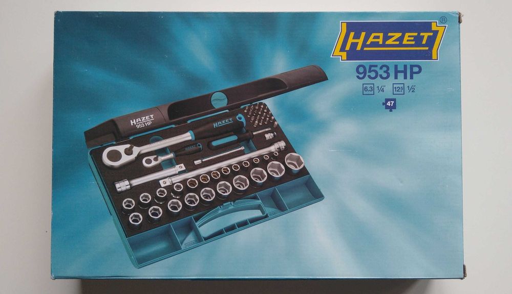 Наборы Hazet 953 HP 1/4 и 1/2 1000нм / Wera 8100 SA/SC 2: 4 900
