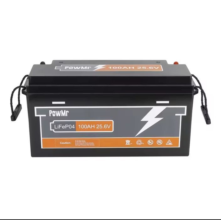 Акумулятор Lifepo4 PowMr 24V 100Ah, BMS. В наявності. Нова АКБ 25.6В