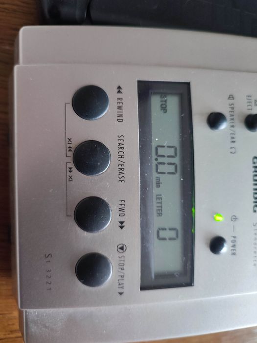 Zestaw Grundig do transkrypcji dyktafon SH 10 i st3221