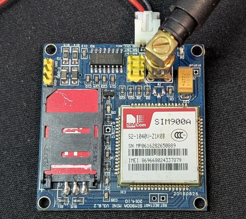 GSM/GPRS модуль SIM900A з антеною