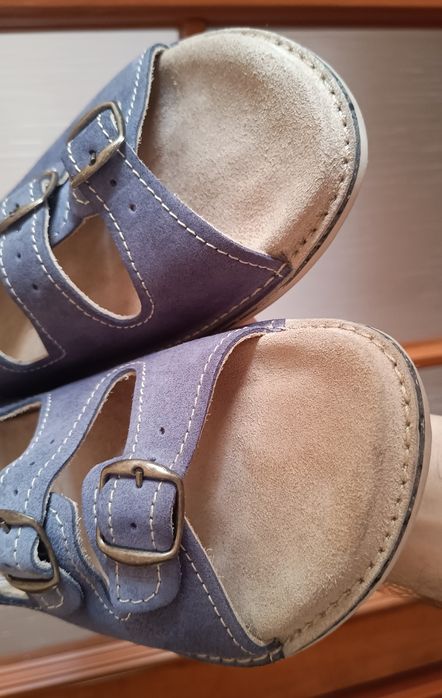 Bioken  Męskie sandały skórzane, 100% Skóra, Rozmiar 43 / 28 cm