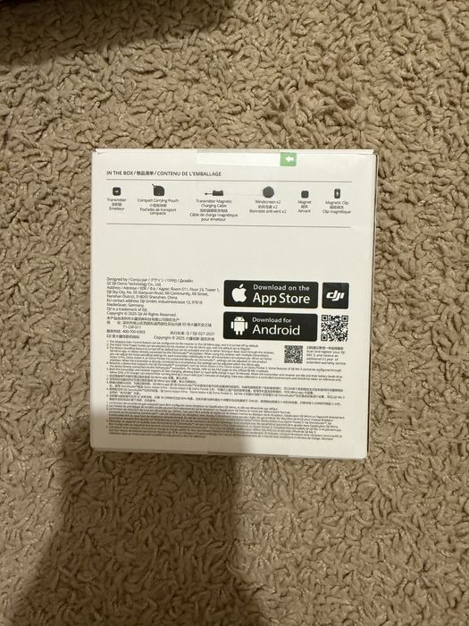 DJI Передавач Mic 3 Transmitter  Shadow Black