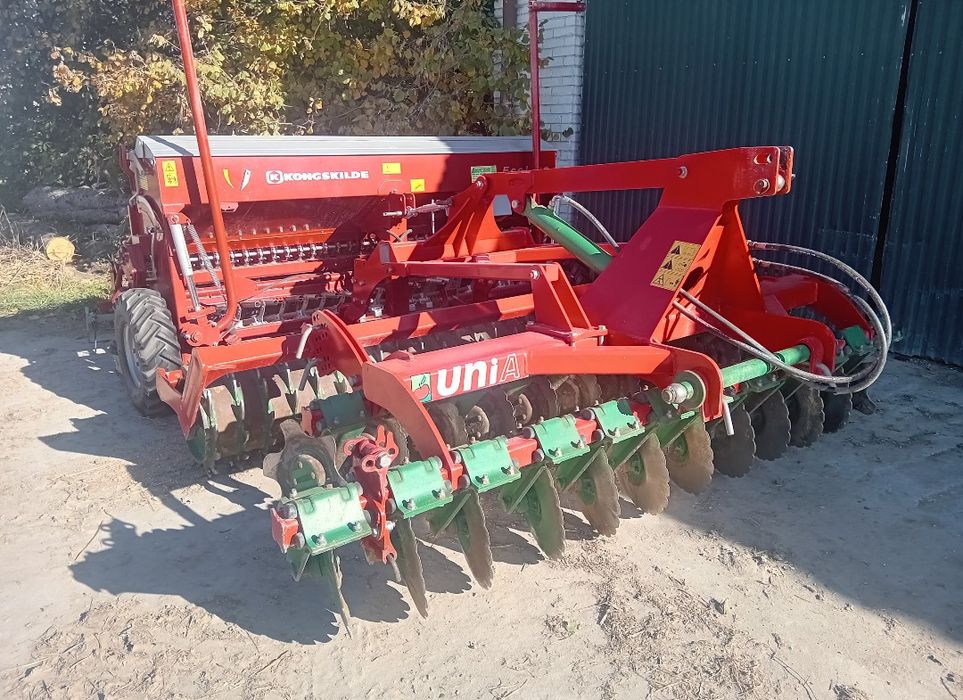 Agregat uprawowo siewny unia ares kongskilde 3m