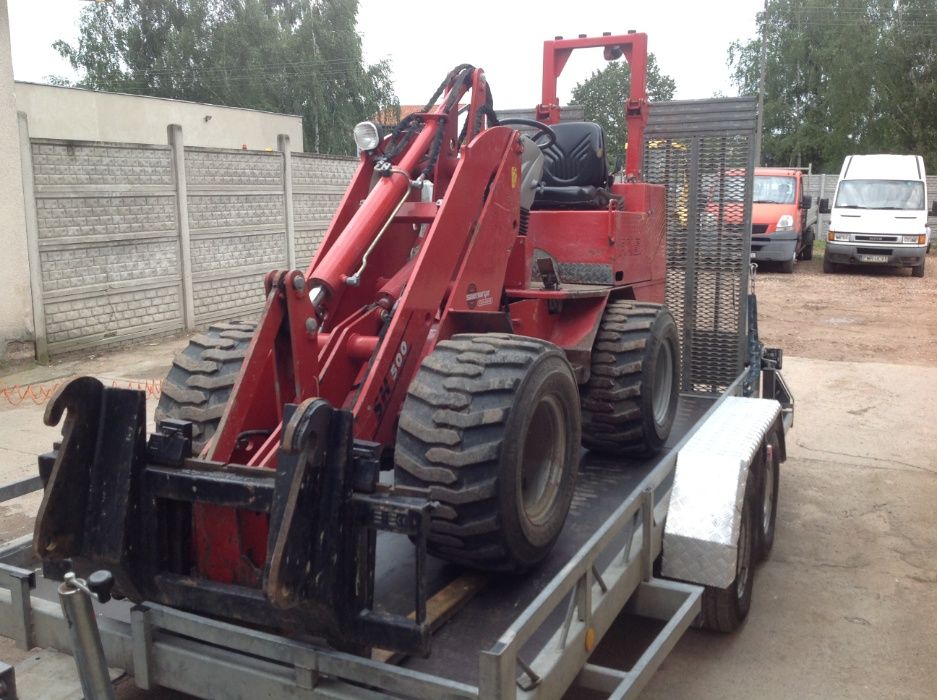 Wynajem Miniładowarka przegubowa DOSTAWA mini ładowarka Wypożyczalnia