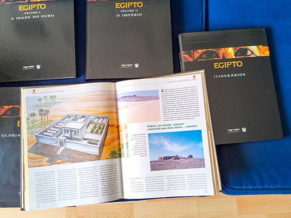 Coleção Egipto (5 Vols) - Orbis Fabbri / RBA