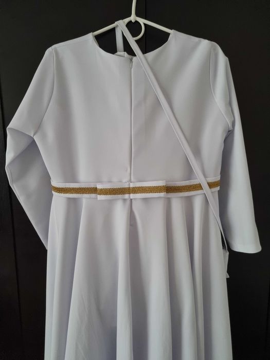 Alba sukienka komunijna + torebka + pokrowiec