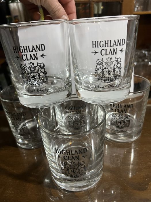 Copos de whisky HIGHLAND CLAN