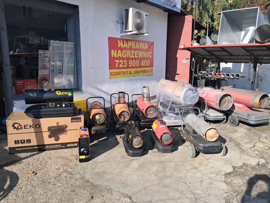 Nagrzewnica olejowa naprawa serwis czesci
