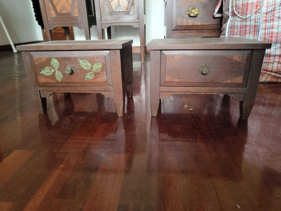 Cofre e mobília de casa