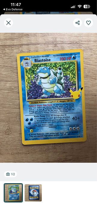 Blastoise Celebrations