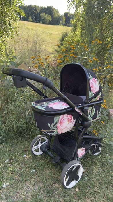 Коляска Kikka Boo 2 в 1 — люлька + прогулянковий блок