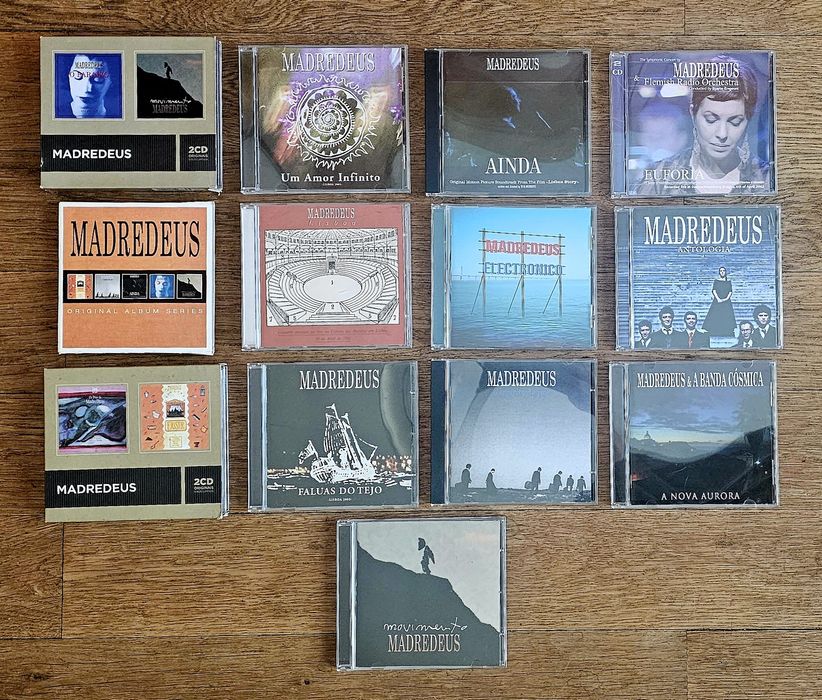 Madredeus 3 caixas de cds mais 10 cd indivuduais