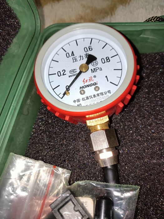 Vacuômetro, Kit de Teste de Vácuo e Pressão novo com caixa e acessório