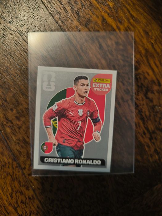Cristiano Ronaldo Extra Sticker Prata - Panini Mundial 2026
