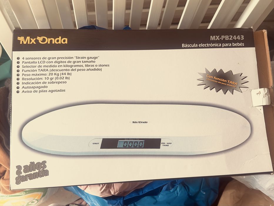 Balança Eletrónica para Bebés MX Onda MX-PB2443