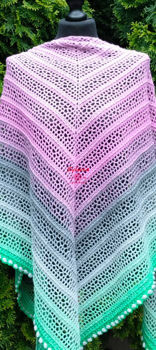 Chusta ażurowa Favola