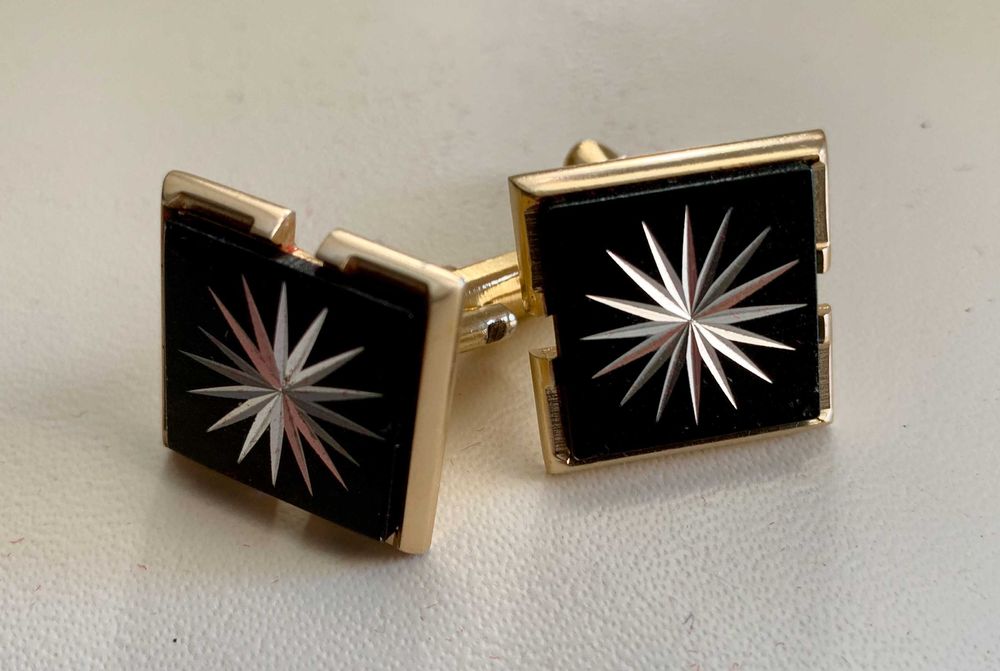 Запонки чоловічі СССР винтаж