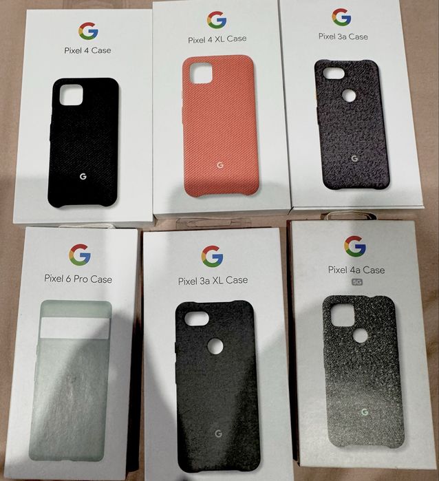 Оригінальні чохли Fabric Case Google Pixel 3a/3a XL/4/4a 5 g/4 XL/6pro