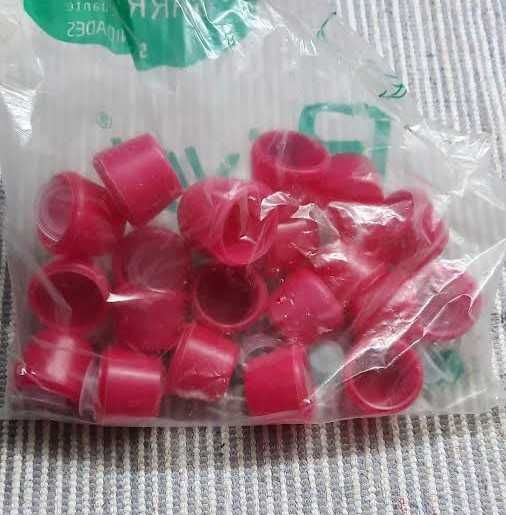 Garrafões de vidro de 5L.