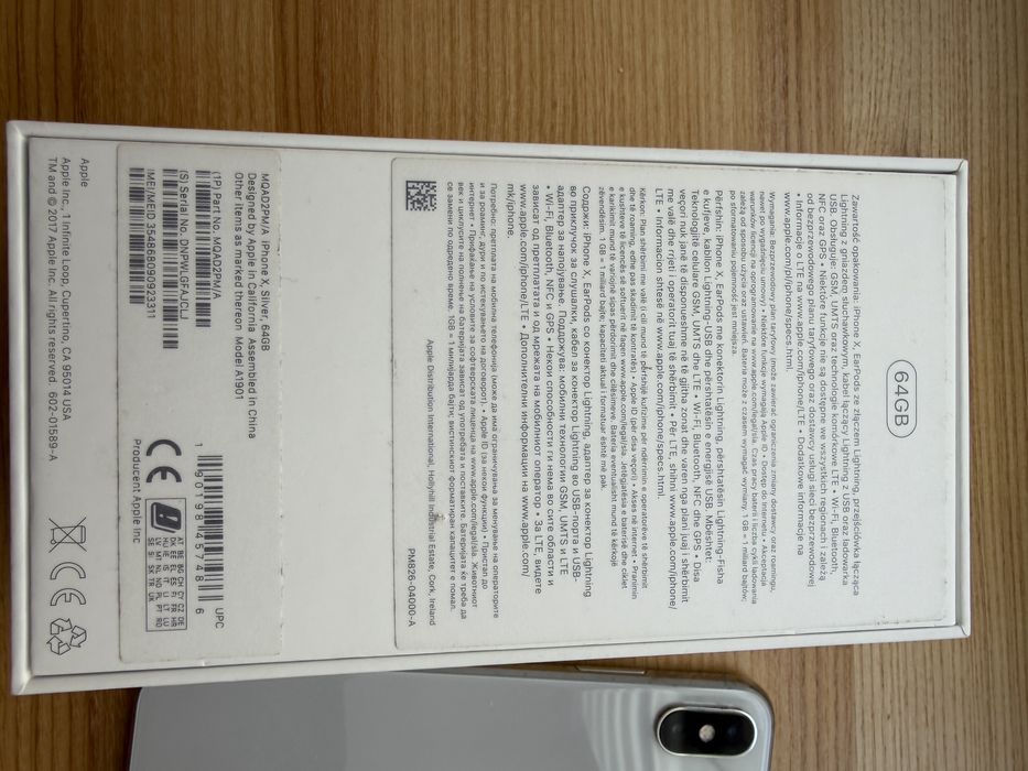 Iphone X jak ,nowa bateria zaminnik