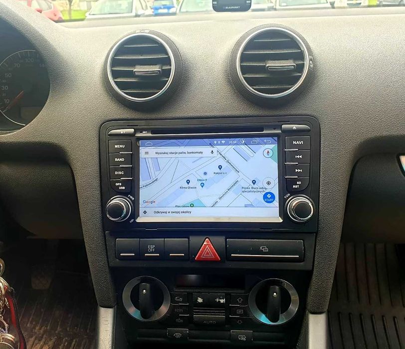 Radio 2din Android Audi A3 4GB Nawigacja, Bluetooth, DSP, Raty