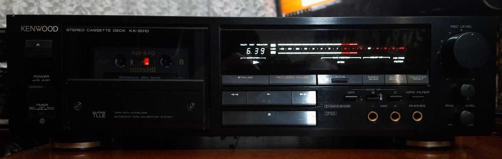 Yamaha K-1020; Kenwood KX-5010-кассетные деки.