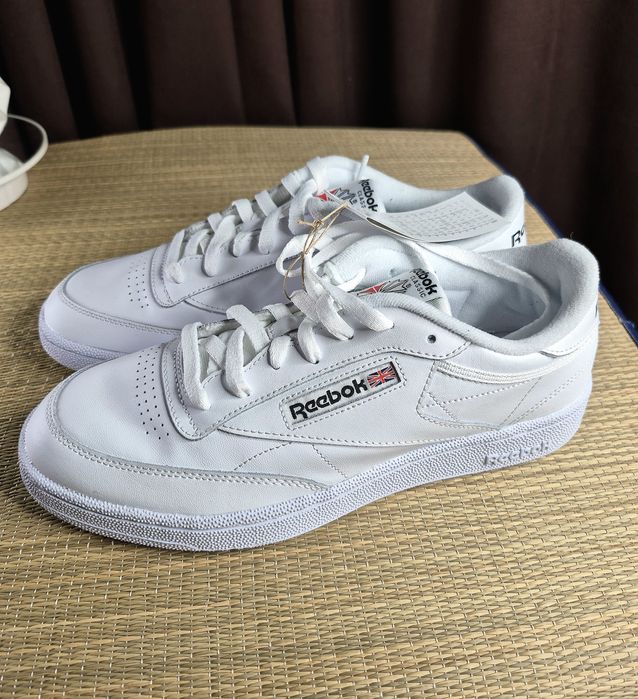 Оригінал 100% Чоловічі кросівки Reebok Classic Leather(Розмір 44-28,5см)