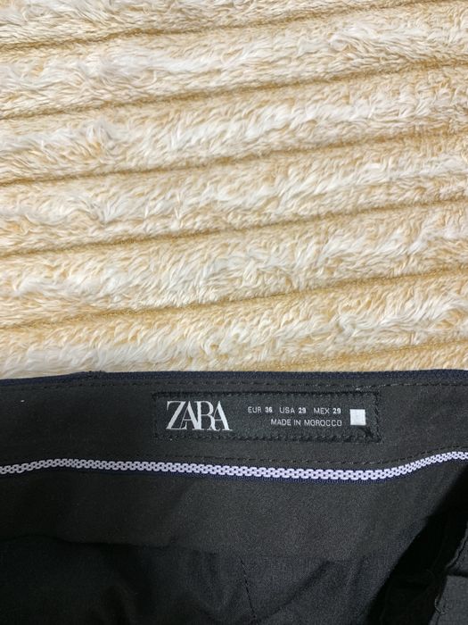 Чоловічі брюки темно-сині Zara man