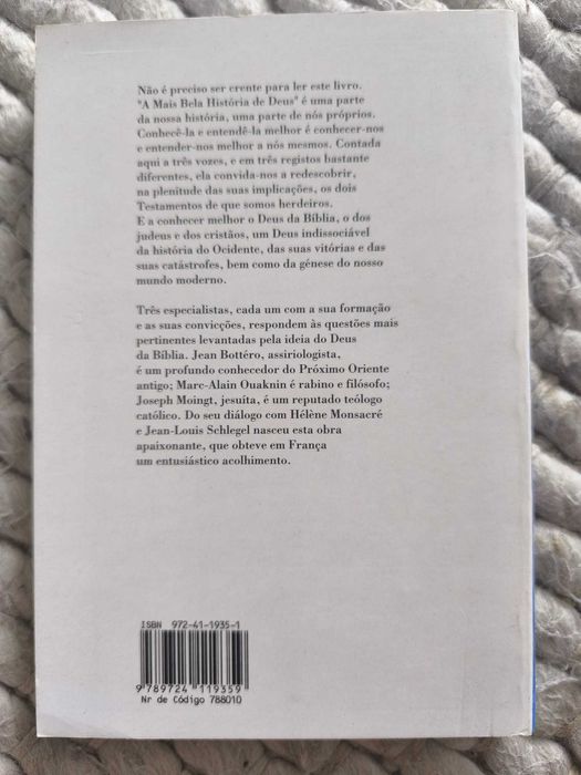 A Mais Bela História de Deus - Quem É o Deus da Bíblia? Joseph Moingt