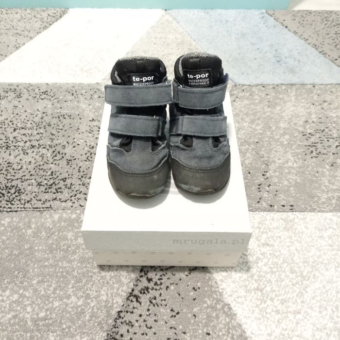 Buty, obuwie, trzewiki MRUGAŁA rozmiar 25 chłopięce, granatowe