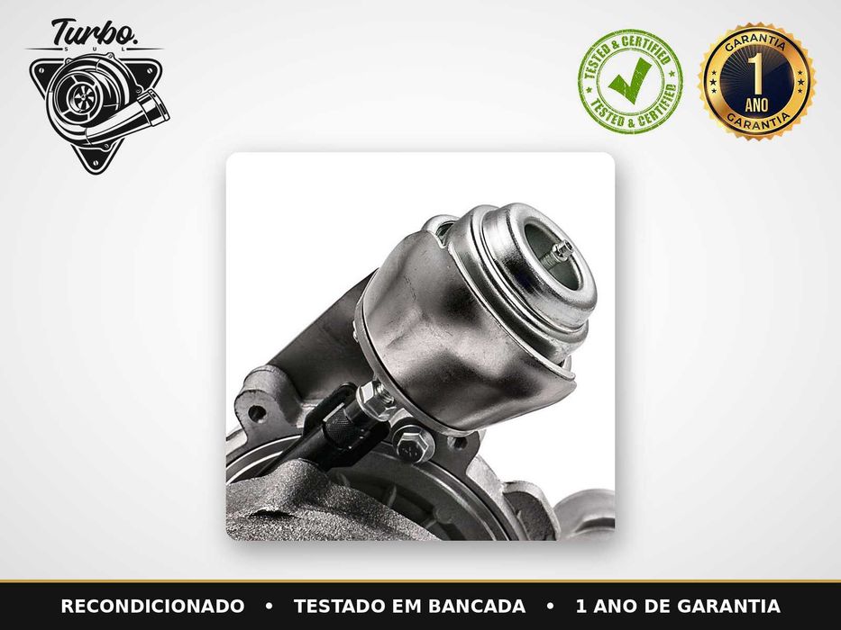 Turbo Reconstruído Garrett 708639 Renault 1.9 dCi 120cv F9Q