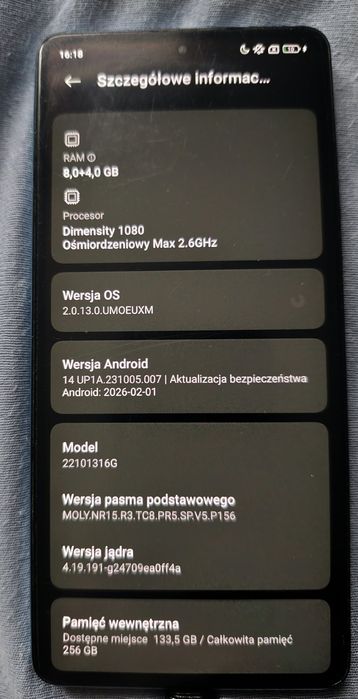 Xiaomi Redmi Note pro 12 5g