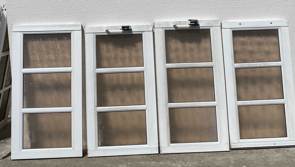 5 Janelas alumníno (cor cinza e branco)