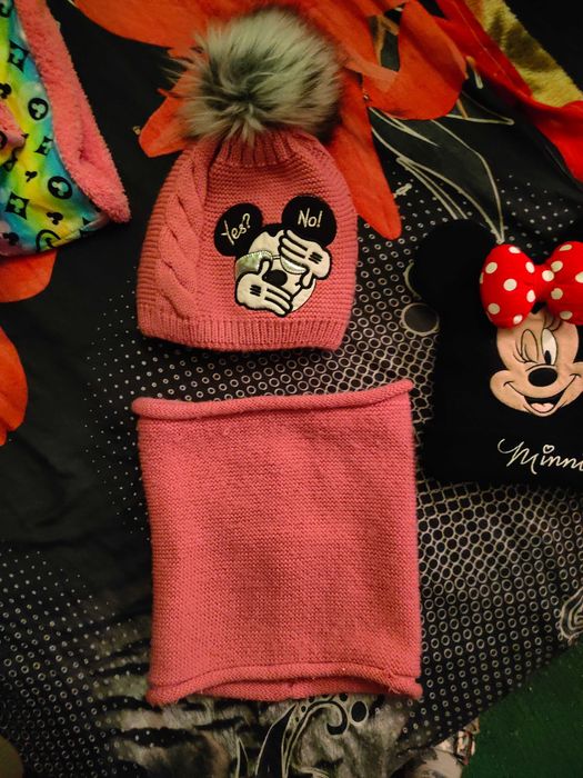 Komplet czapka i komin