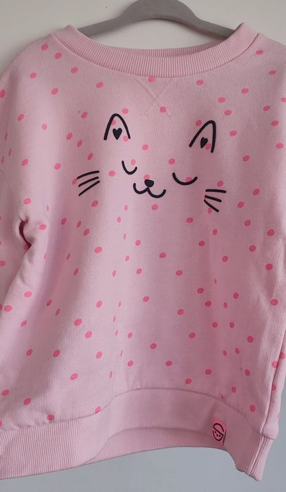Bluzy dziewczęce 104 8 szt.
