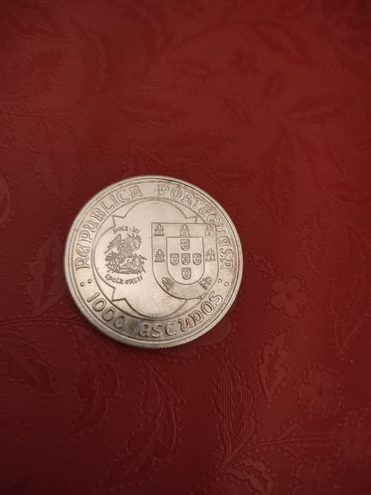 Moeda 1000 escudos D. João II
