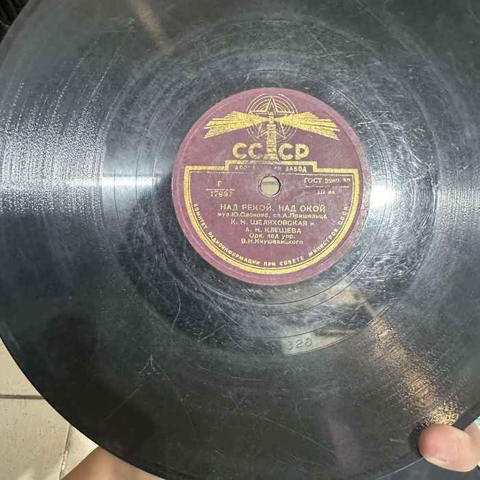 Шеллак пластинки в коллекцию Ретро записи 1930-70х 50шт