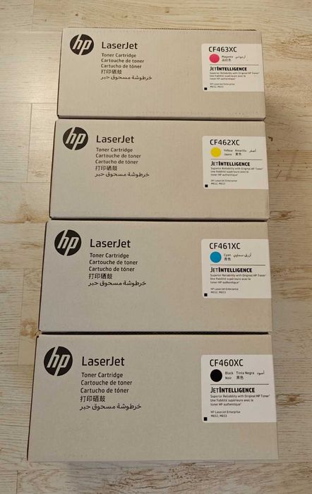 Toner fabrycznie nowy oryginalny CF461XC, CF462XC, CF463XC