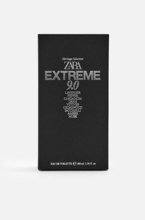EXTREME 9.0 EDT 100 ML Zara NOVO