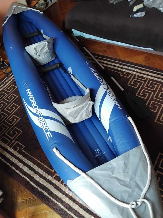 Kajak pompowany,trzy komorowy Intex sprzedam
